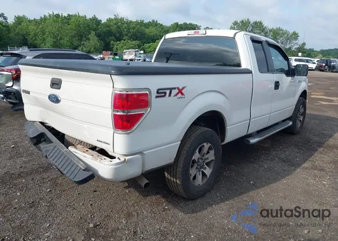 2014 Ford F150 Super Cab z USA, uszkodzony, nr VIN 1FTEX1EM5EFA22602